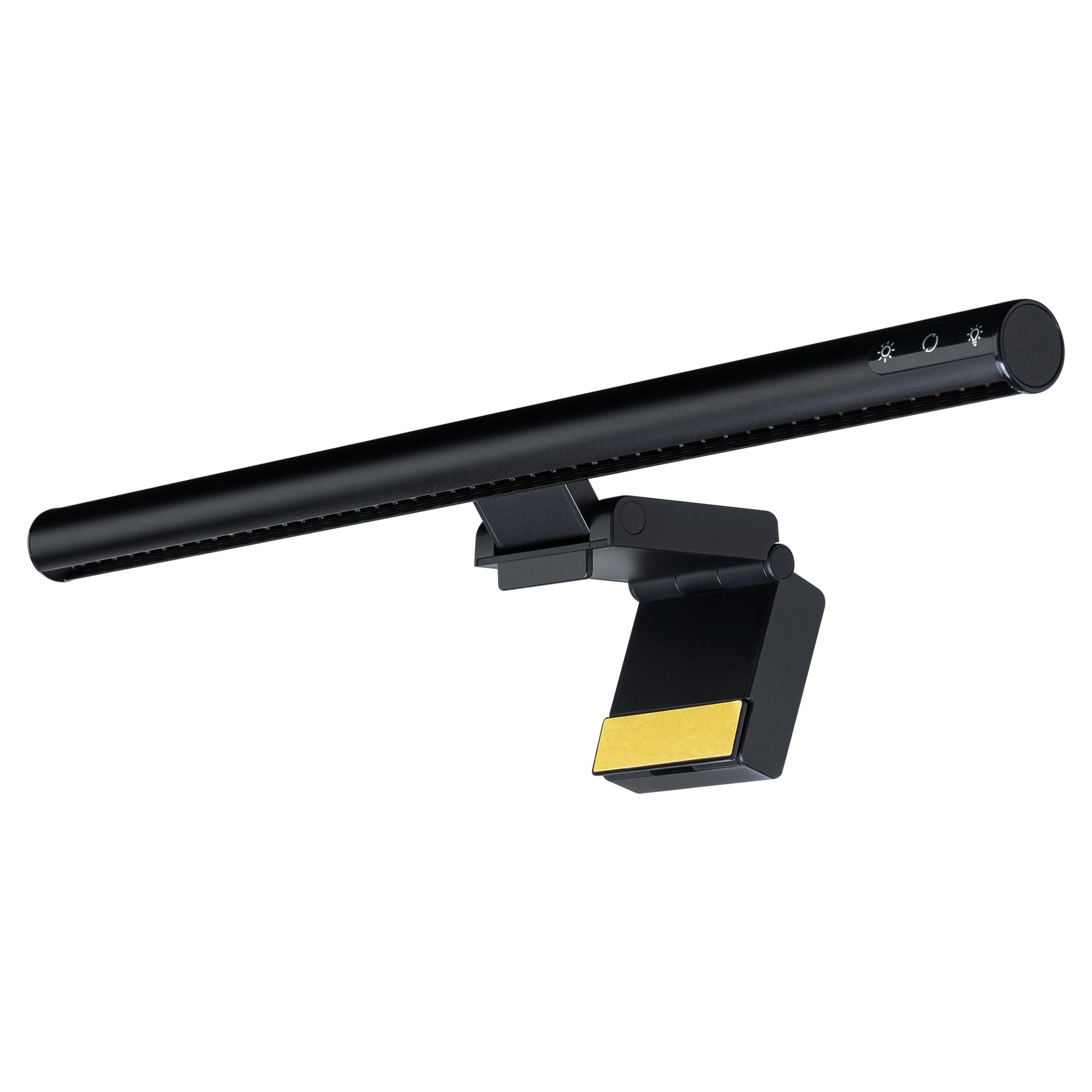 East Grove Home Quantum LED Computer Monitor Lamp Screen Light Bar in Black with 6ft USB-A Plug-in Cord, Dimmable and 5-CCT Sele