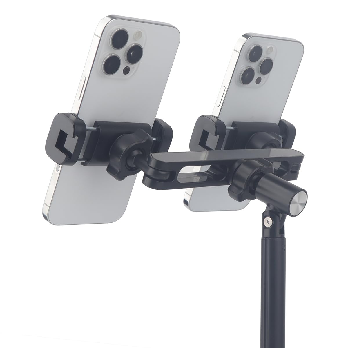 Rigdance Dual 17Mm Ball Mount Splitter Adapter For Phone, 17Mm Ball Mount Extension 1 To 2 Joint Head Connector Base, With Ball