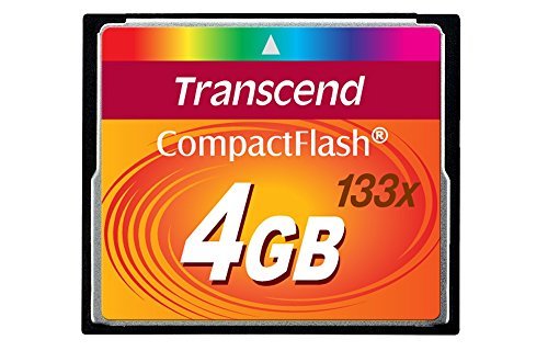 Transcend   Flash Memory Card   4 Gb   133X   Compactflash