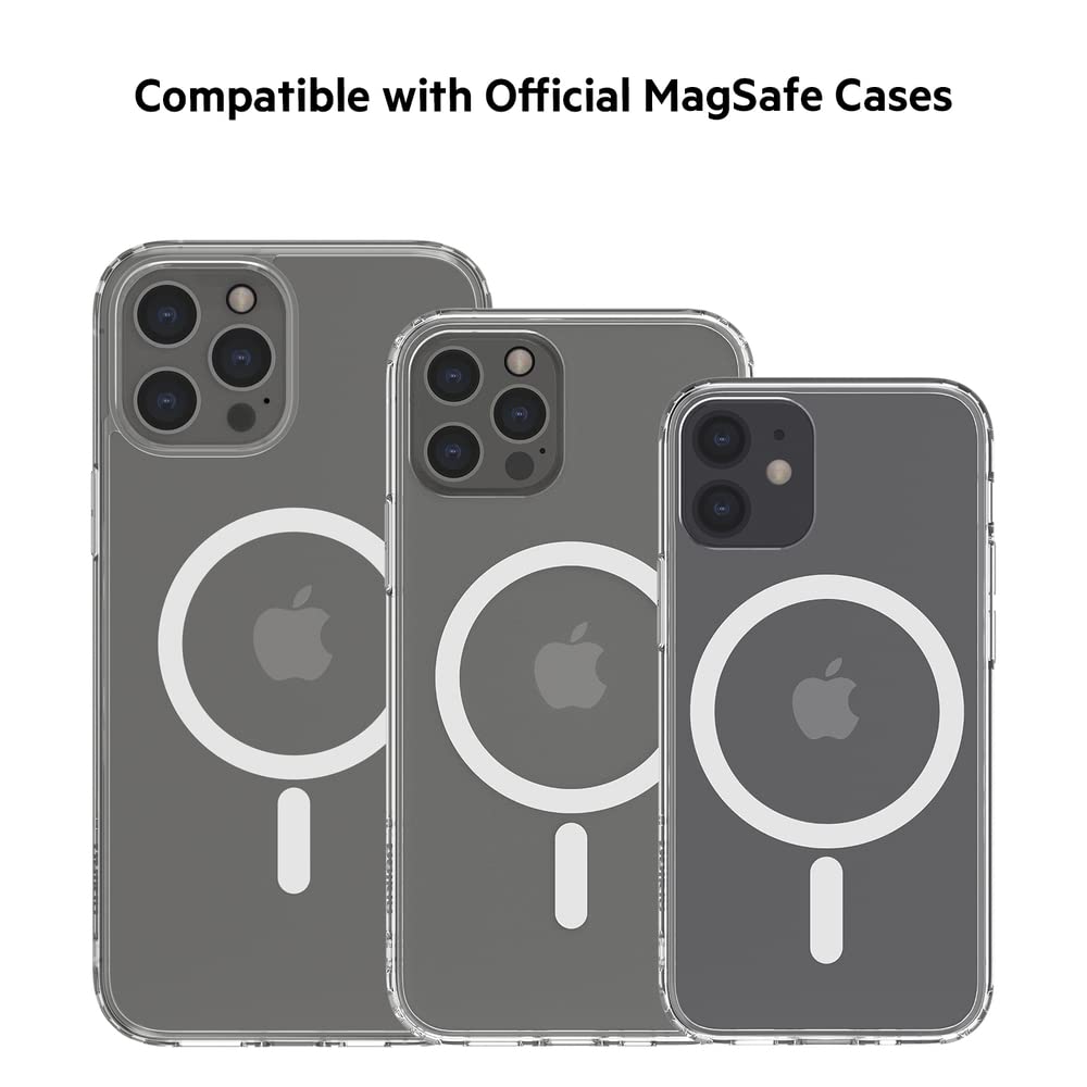 Belkin MagSafe Vent Mount Pro   MagSafe Phone Mount for Car, Magnetic Phone Holder Compatible with iPhone 15, iPhone 15 Plus, iPhone 15 Pro, iPhone 15 Pro Max, iPhone 14 & iPhone 13   Gray