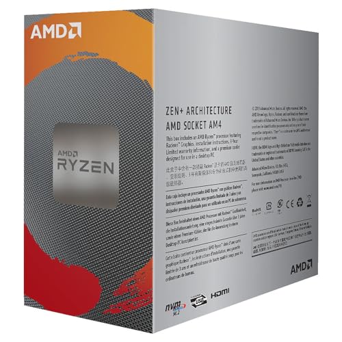Amd Ryzen 3 3200G 4 Core Unlocked Desktop Processor With Radeon Graphics