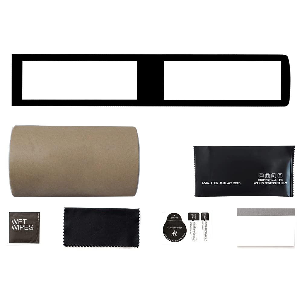 Bestevmod For Ioniq5 Screen Bezel Protector Accessories,Navigation Touchscreen Screen Bezel Compatible With Hyundai Ioniq 5 2022 2023 Accessories (Upgraded Gloss Black Bezel Only)