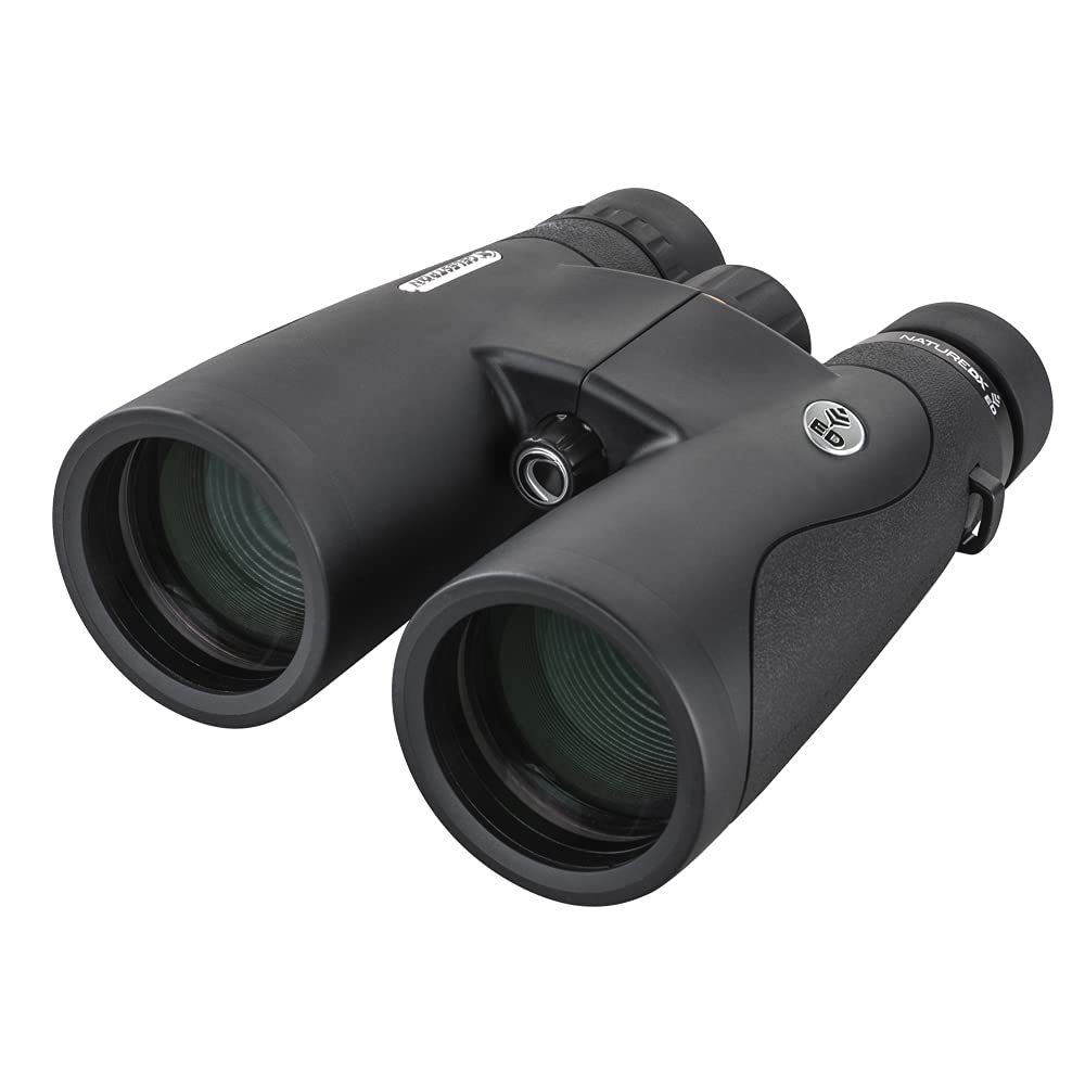 Celestron–Nature DX ED 10x50 Premium Binoculars – Extra-Low Dispersion Objective Lenses–Outdoor and Birding Binocular–Fully Multi-Coated with BaK-4 Prisms–Rubber Armored–Fog & Waterproof Binoculars