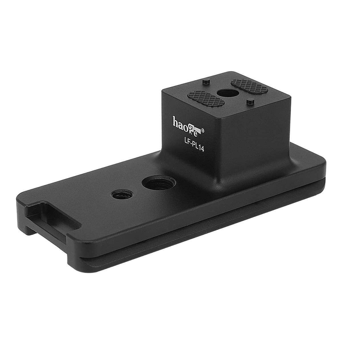 Haoge Lf Pl14 Lens Collar Replacement Foot For Panasonic Lumix G Leica Dg Vario Elmar 100 400Mm F4.0 6.3 Asph H Rs100400 Lens Tripod Mount Ring Base Stand Built In Arca Swiss Quick Release Plate