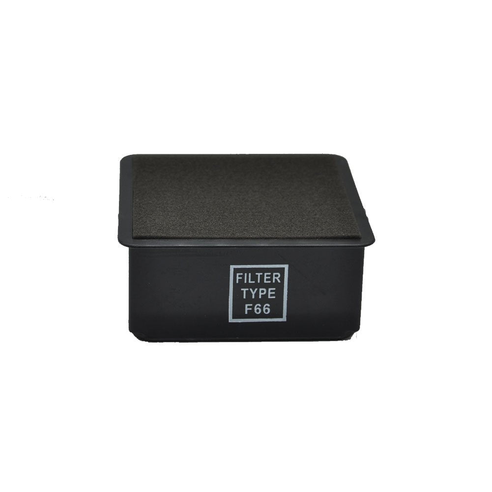 Ez Spares 4 Packs Compatible With Dirt Devi1 F66 (F 66) Hepa Filters With Foam Insert F66 Filter & Foam