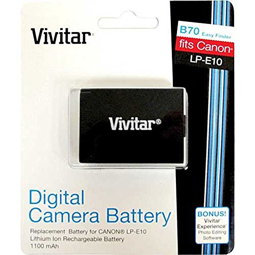Vivitar LPE10 Replacement Battery for Camera Accessories