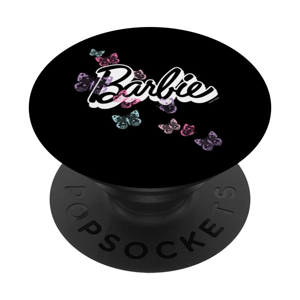 Barbie   Butterfly Logo Popsockets Standard Popgrip