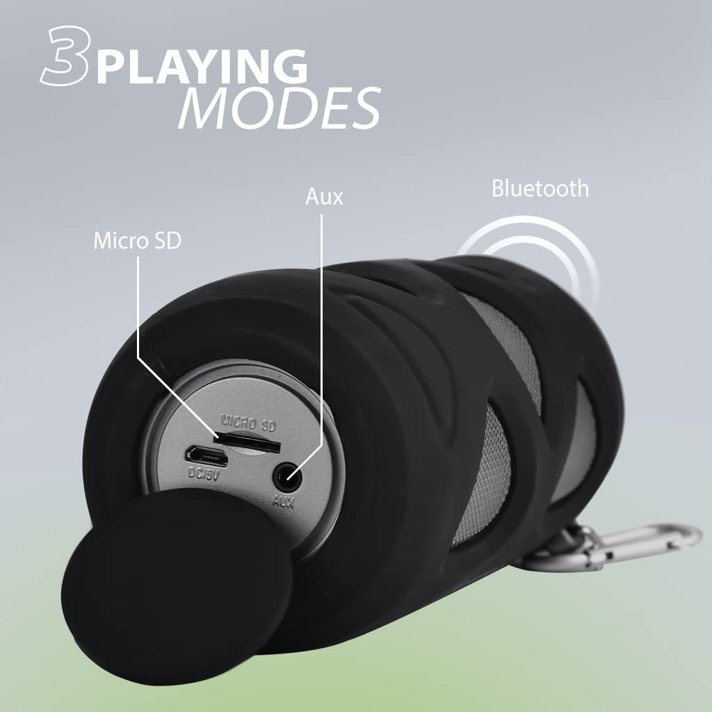 Avantree Cyclone   Portable Bluetooth Bike Speaker With Bicycle Mount, Sd Card Slot, 10W Bass Enhanced Audio, And Splashproof/Sh