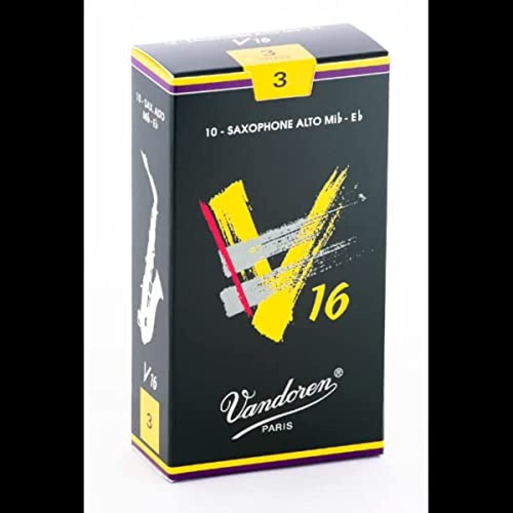 Vandoren Sr704 Alto Sax V16 Reeds Strength 4 Box Of 10