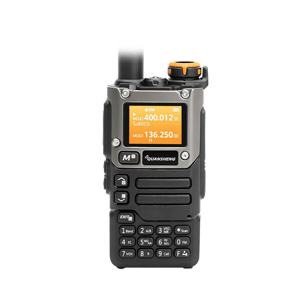 Quansheng Uv K6 Uv K5(8) Walkie Talkie 5W Airband Radio Type C Charge Uhf Vhf Dtmf Fm Dual Band Two Way Radio With Noaa Weather 