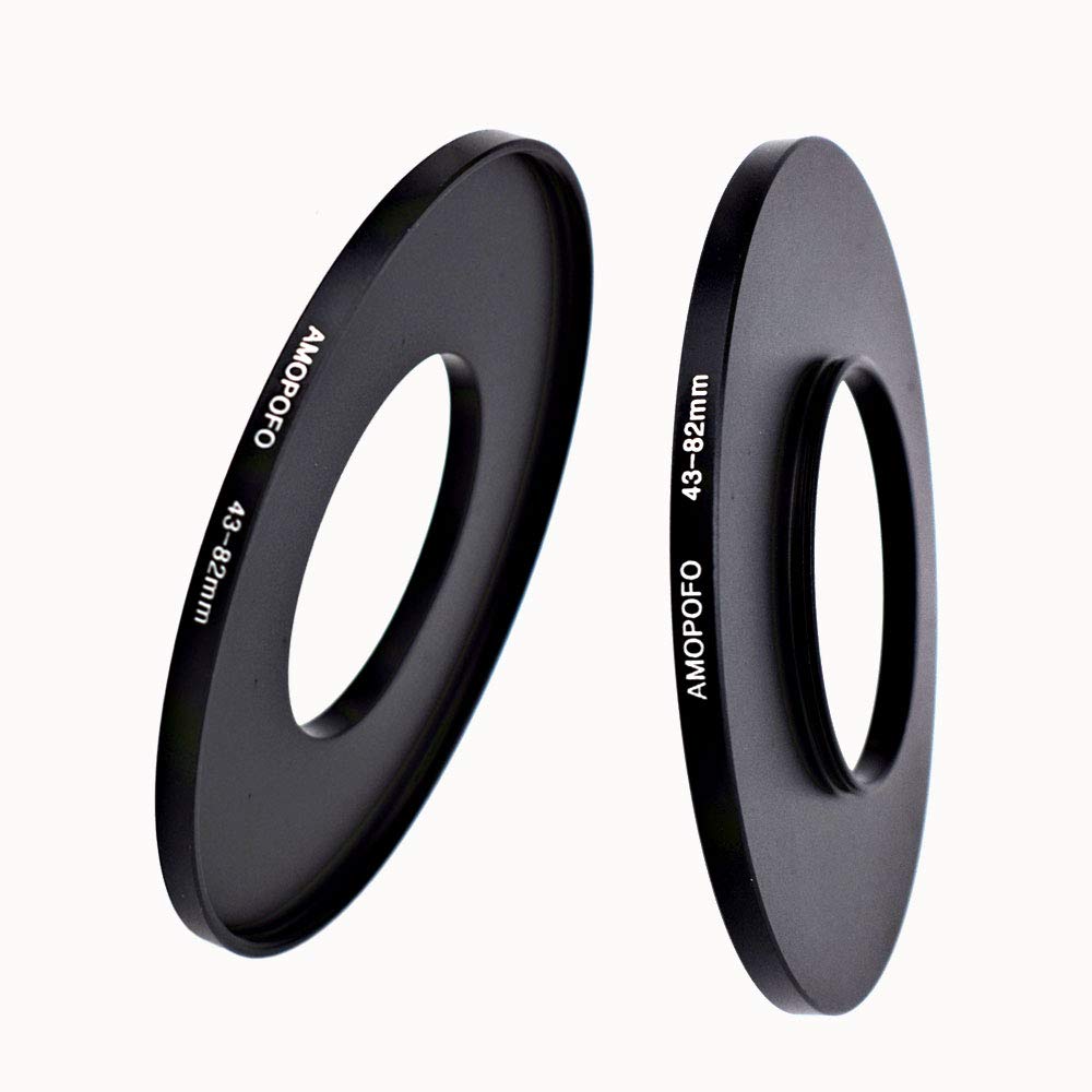Universal 43 To 82Mm /43Mm To 82Mm Step Up Ring Filter Adapter For Uv,Nd,Cpl,Metal Step Up Ring