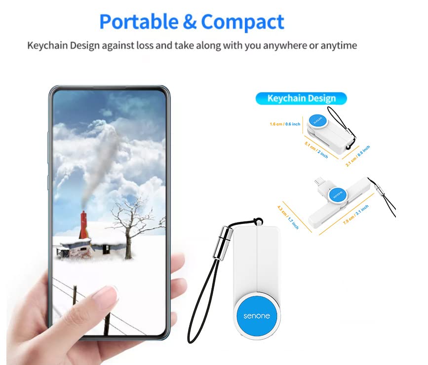 Cac Reader Dod Military Usb C Common Access Smart Card Reader Compatible With Windows, Mac Os And Linux (Mini Fold And Protable