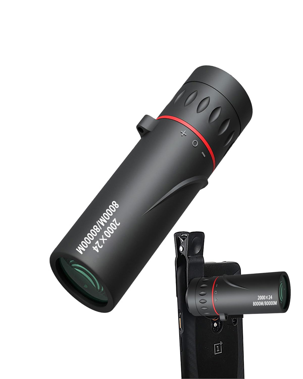 Mini Telescope For Adults,2000X24 Monocular Focus Optics Telescope Onocular Power Monocula,Waterproof Mini Monocular Telescope 8