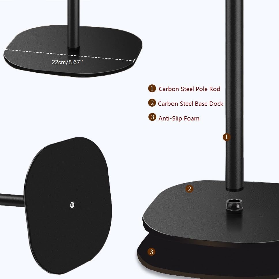 Heavy-Duty Facecam Webcam Stand, Tabletop Webcam Tripod Holder Compatible With Elgato Facecam,Facecam Pro,Facecam Mk.2 Webcams A