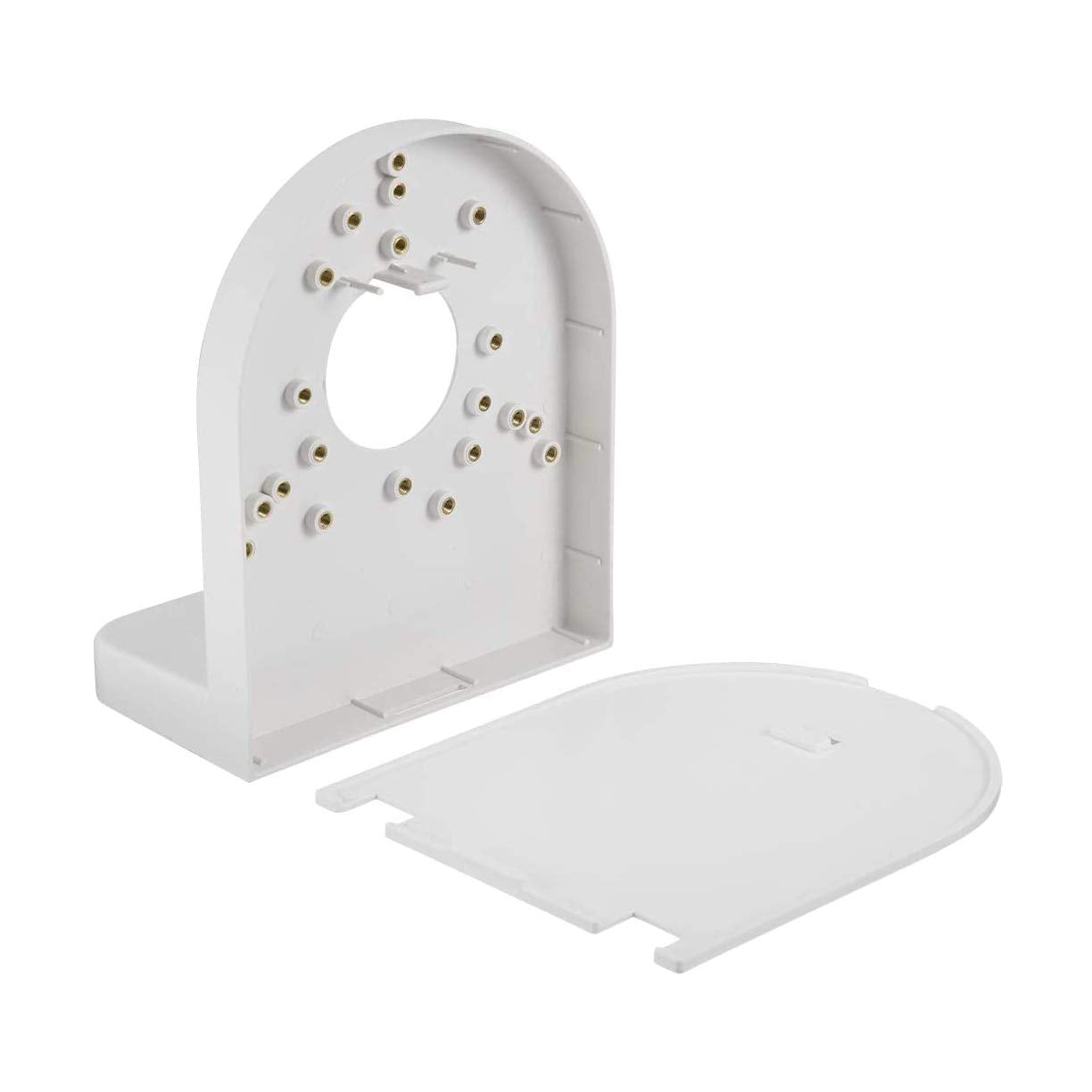 Ares Vision Universal Cctv Camera Abs Plastic Wall Mount Junction Bracket (2 Pack)