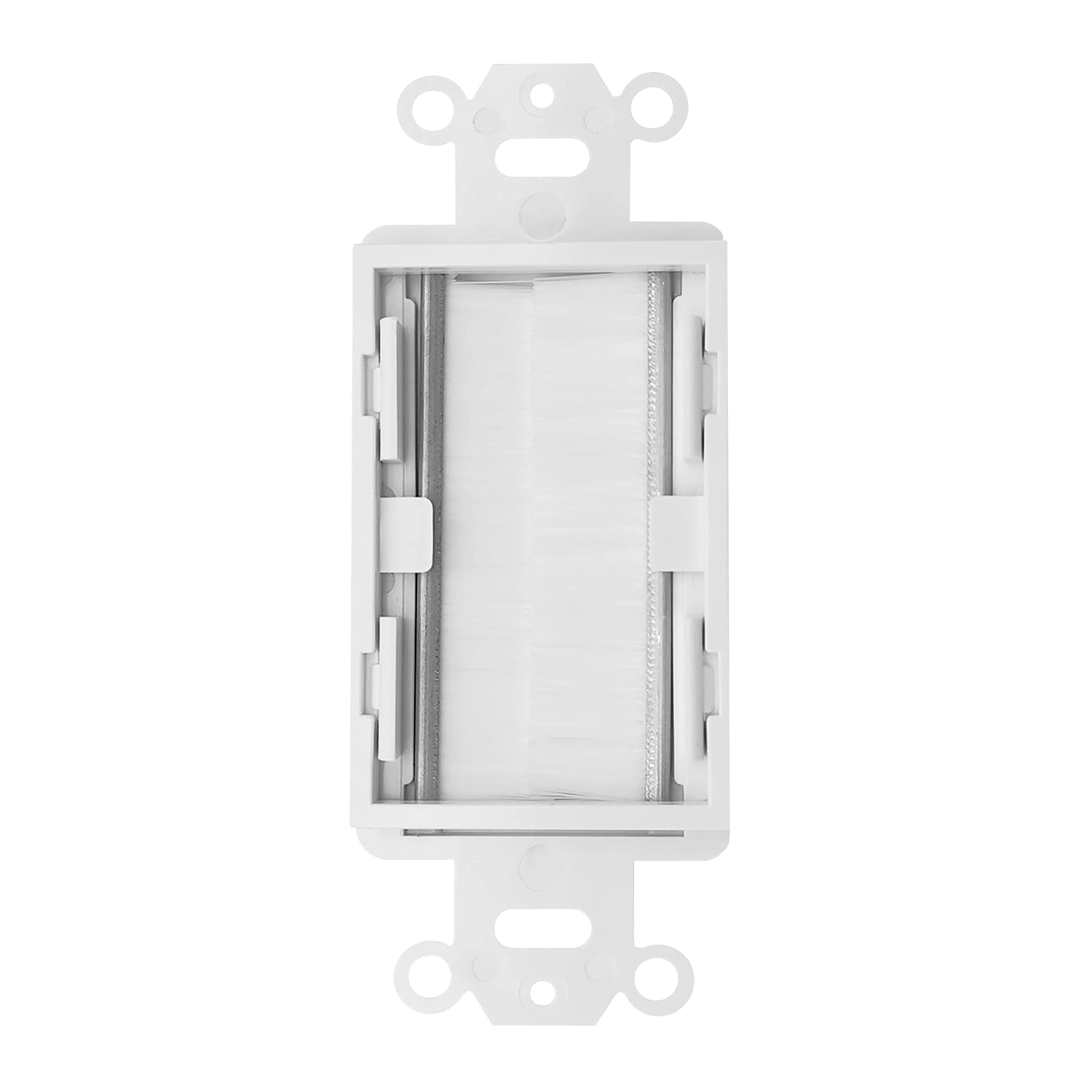 Chaosss &. Quickport Decora Brush Passthrough, Brush, 2 Pack White 2Pk