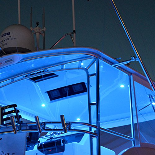 Lumitec 113123 Mirage Led Exterior Or Interior Down Light, Flush Mount, White Bezel, White Non-Dimming, Non-Ttp,WBLITB00976MPGU