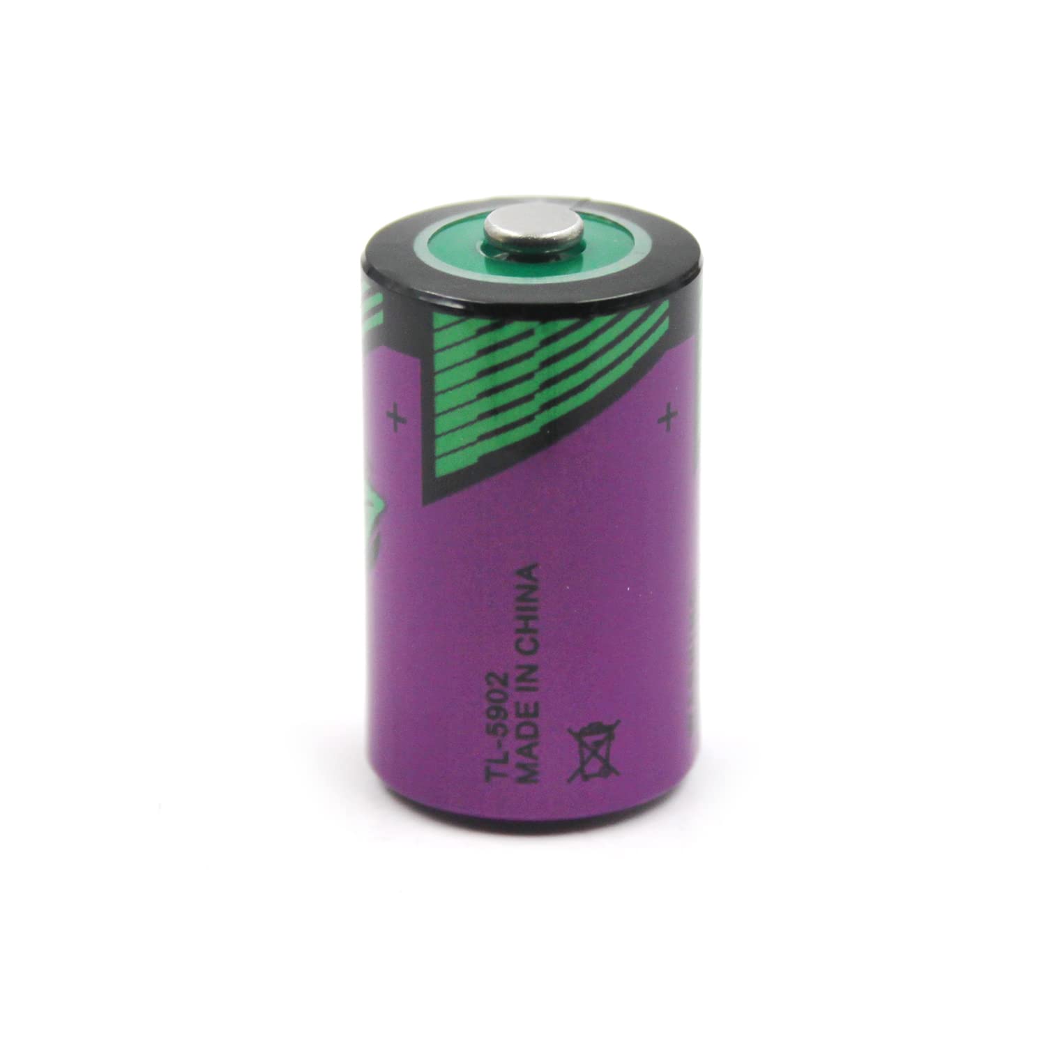 Elxjar (2 Pack) 3.6V 1100Mah Tl 5902 1/2Aa Xtra Series Lithium Battery For Tadiran Tl 5902/S Tl 2150/S Er14250 Sl 350