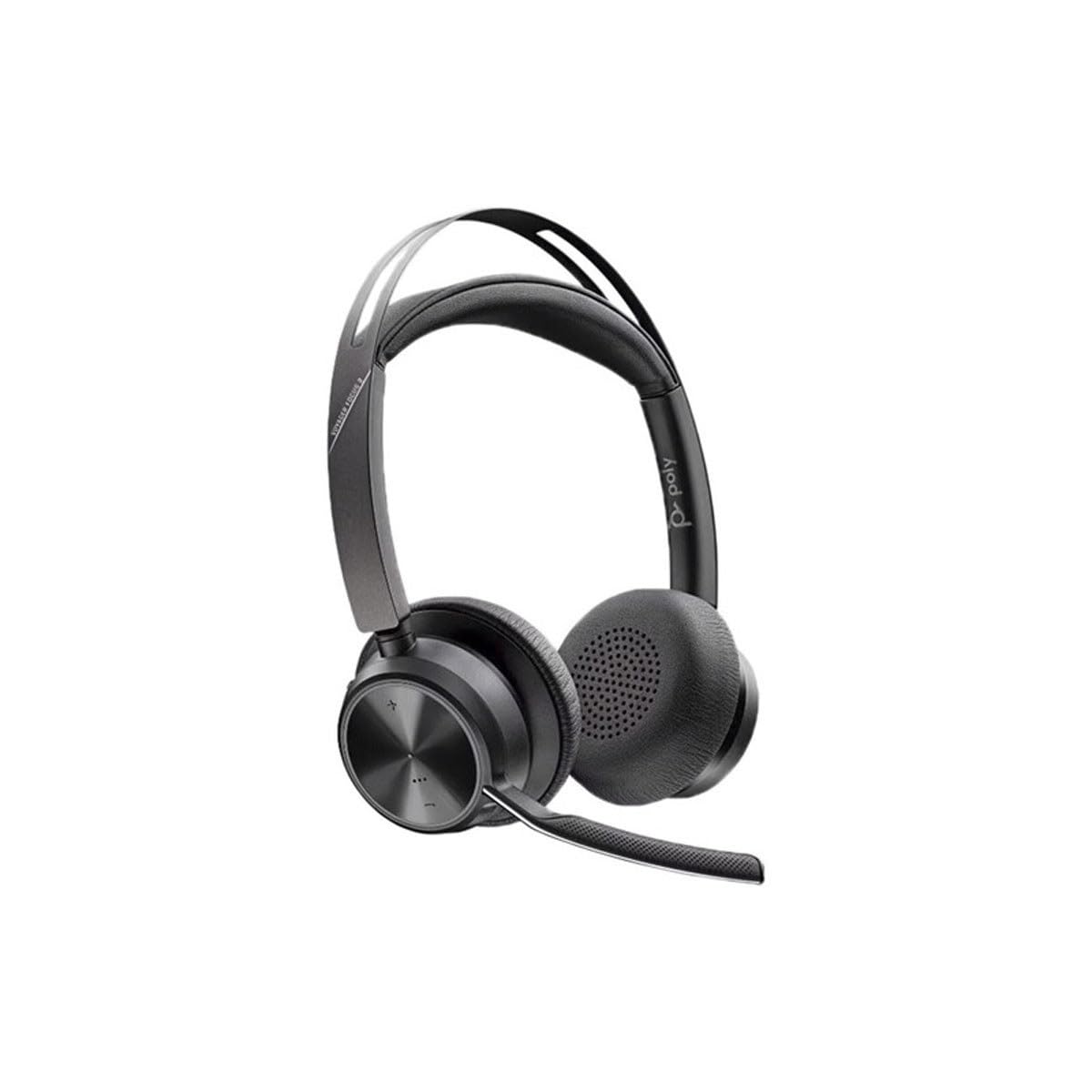Poly Voyager Focus 2 Microsoft Teams Certified Usb-C-C Headset +Usb-C/A Adapter