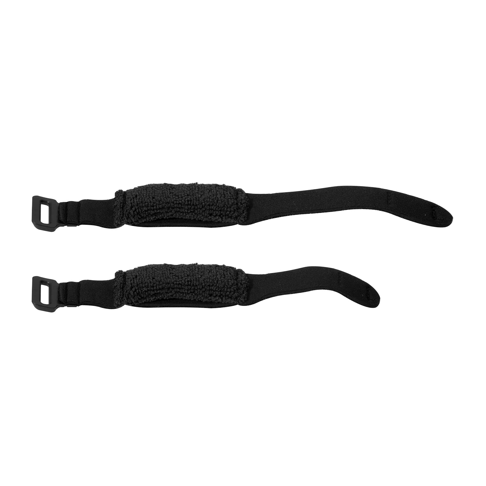 Cheerock 2Pcs Bass Guitar String Mute Damper, Cotton Bass Guitar Fret Mute, Adjustable Guitar String Dampener, Bass Guitar Acces