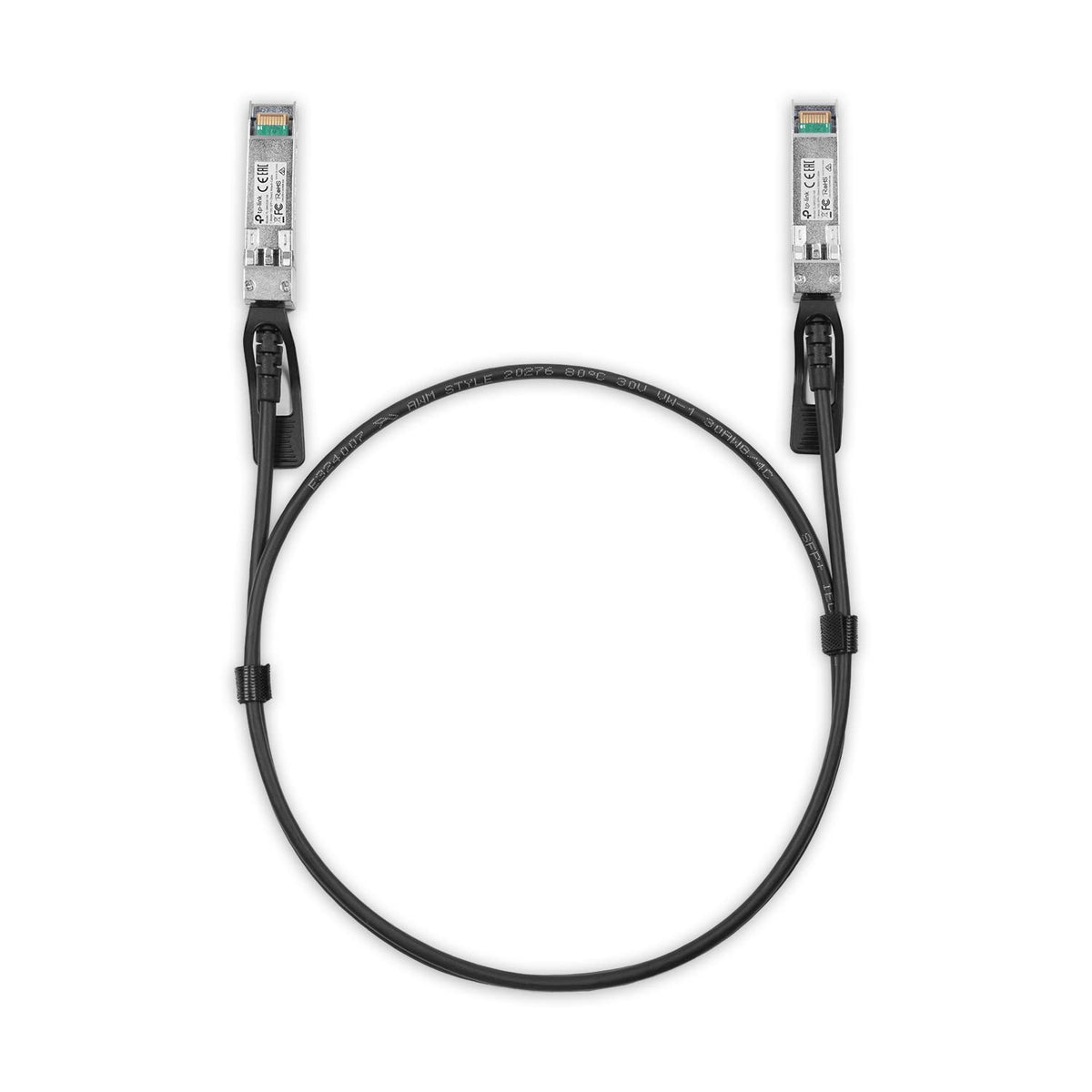 Tp Link Tl Sm5220 1M  1 Meter 33 Feet 10G Sfp+ Direct Attach Cable (Dac)  Passive Twinax Cable  10Gbase Cu Sfp+ To Sfp+ Connecto