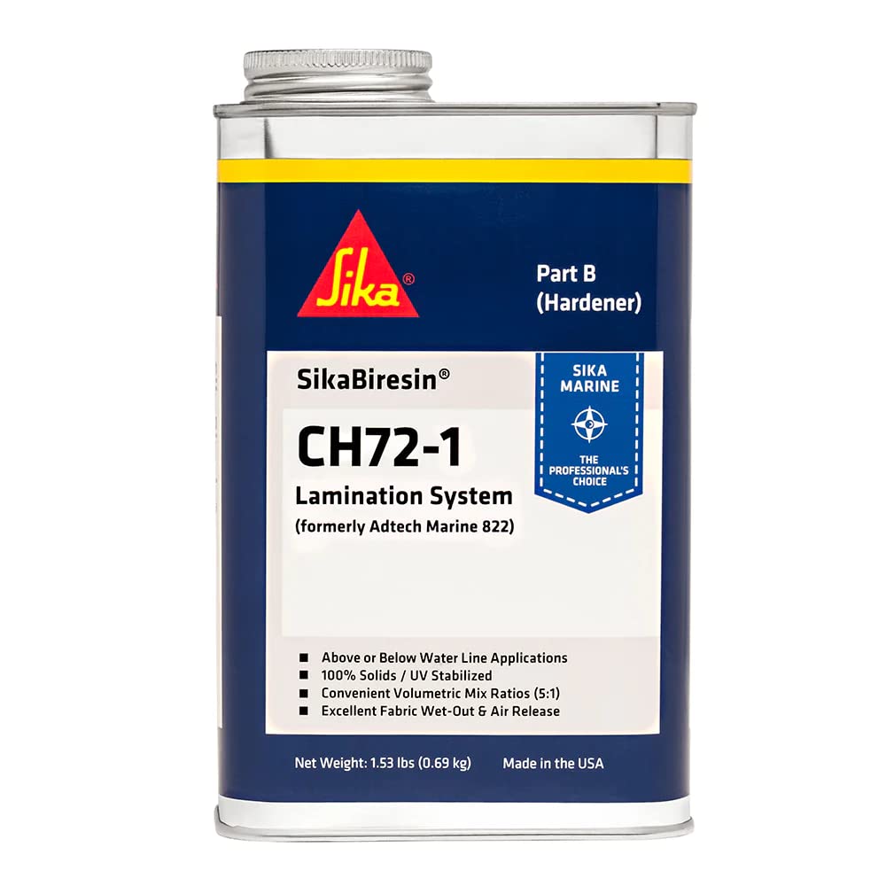 Sika Sikabiresin&Reg; Ch72-1 Fast Cure - Pale Amber - Quart,WBHDWB08C2CX8MB