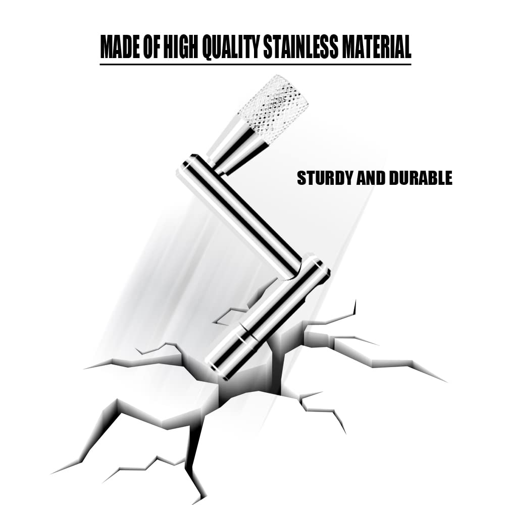 Drum Keys 3 Pack Universal Drum Tuning Key With Continuous Motion Speed Key