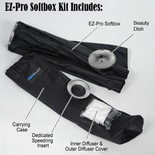 Fotodiox Ez Pro Octagon Softbox 36'' With Speedring For Profoto Compact Lights Series D1 250 W/S, D1 500 W/S And More