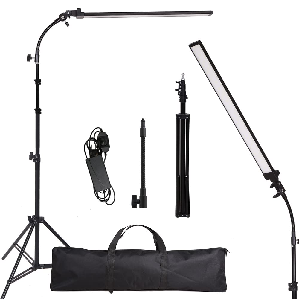 Gskaiwen Photography Studio Led Lighting Kit With Light Stand Bag Soft Tube For Beauty, Eyebrow, Tattoo, Makeup, Dentistry, Eyel