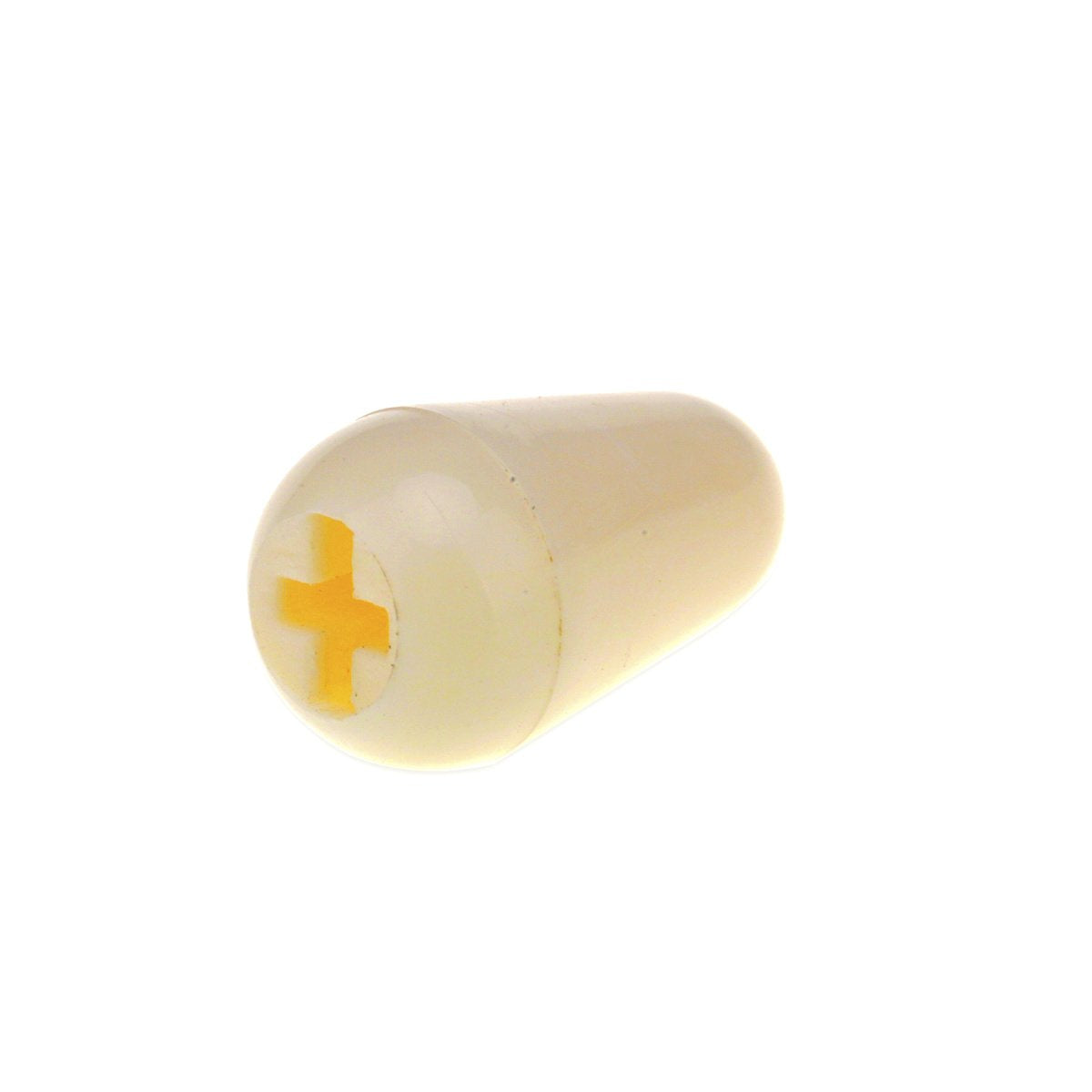 Musiclily Pro Inch Size Plastic 5 Way Toggle Pickup Switch Tips For Fender Stratocaster Telecaster Style Electric Guitar, Cream 