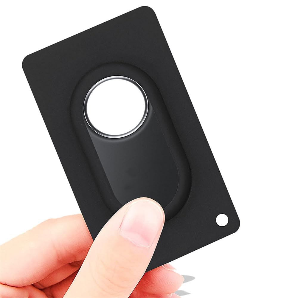 Wallet Holder Compatible For Galaxy Tag2,Slim Card Case Flexible Thin Insert Cover Galaxy Tag 2 (2023) For Purse,Clutch Bag,Handbag,Backpack,Wristlet,Wallet (Black)