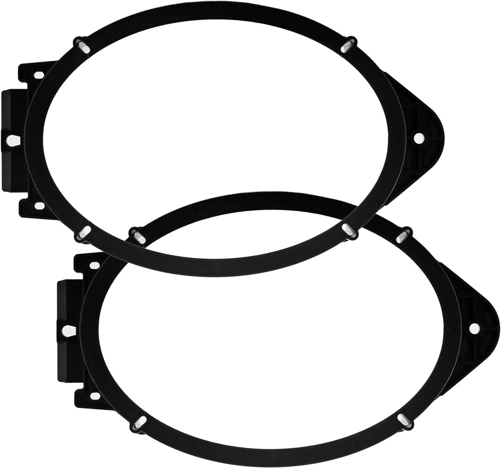 Kicker Speakers 6X9 Inch For Chevrolet Silverado 1500/1500Hd (All Cab) 2014-2023 Upgrade Kit - Pair Of Cs Series With Adapters A