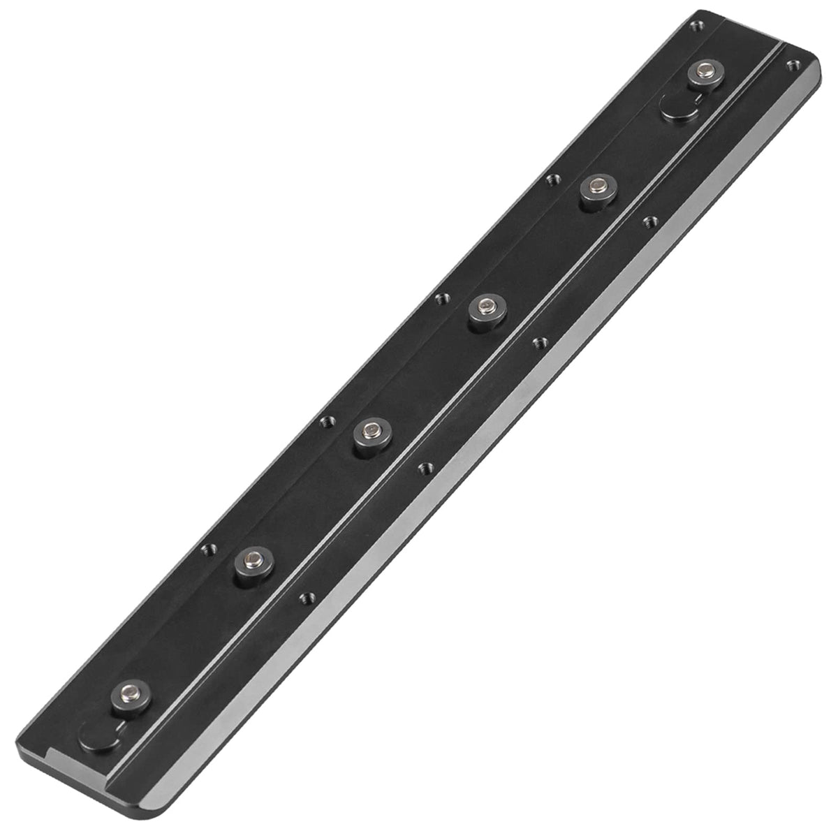 Fanaue Keymod Rail Tripod Plate Adapter Mount Bkmod 240 With Safety Stop Screws,For Tripod Ball Head Ballhead,Compatible Arca Sw