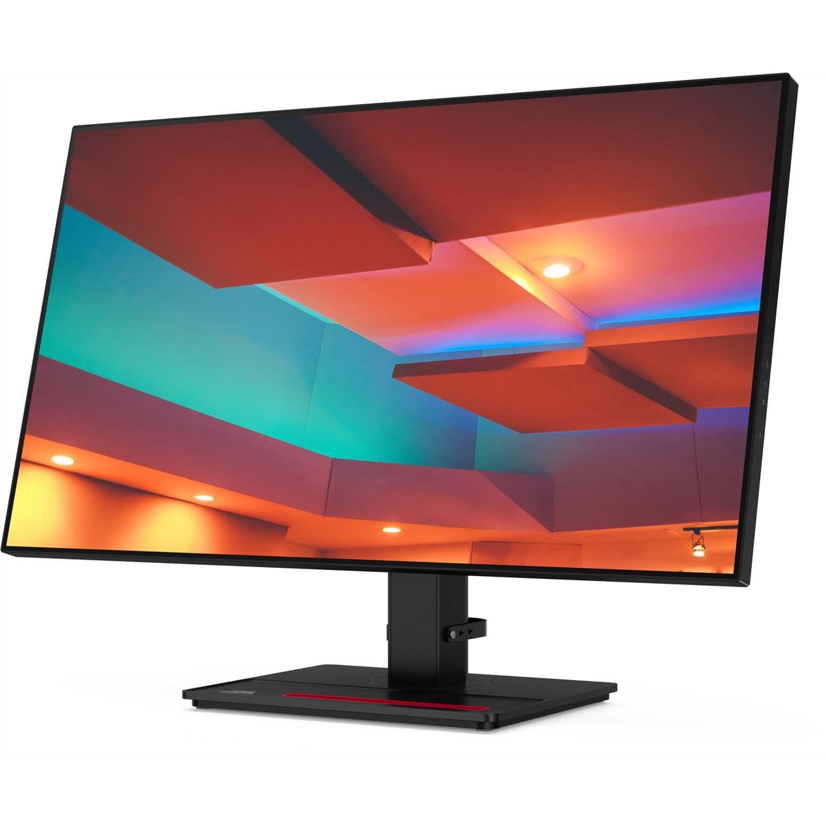 Lenovo Thinkvision P27H 20 27'' Wqhd Wled Lcd Monitor   16:9   Raven Black   27'' Class   In Plane Switching (Ips) Technology