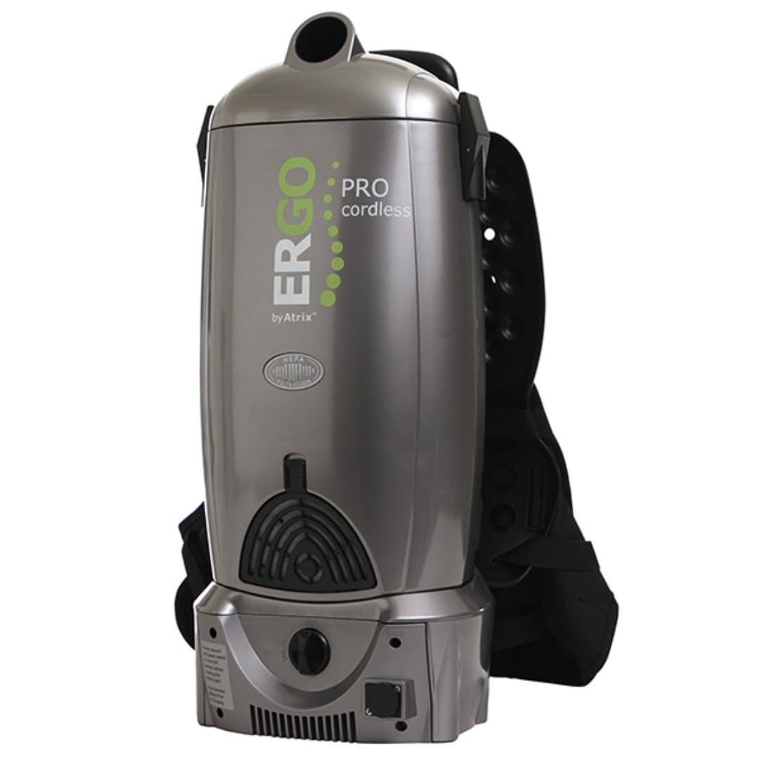 Atrix VACBPAIC Cordless Backpack HEPA Vacuum