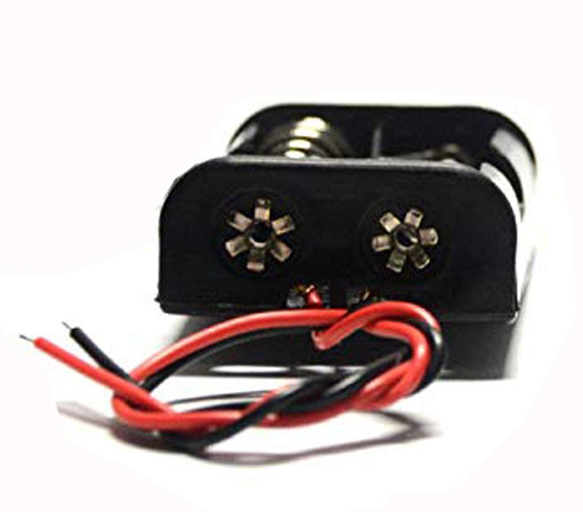 Lampvpath (Pack Of 3 2 Aa Battery Holder, 2 Aa Battery Holder With Leads, 2 Aa Battery Holder With Wires