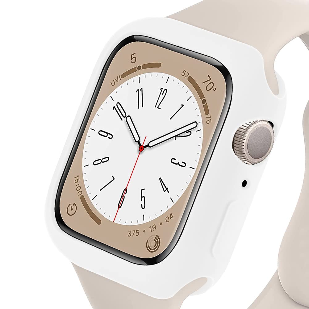 Almnvo For Apple Watch Case [No Screen Protector] 45Mm Series 7/8 Soft Flexible Tpu Ultra Thin Lightweight Protective Bumper For