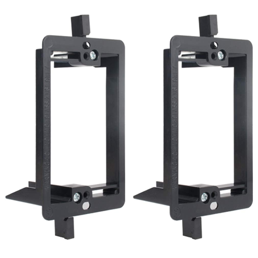 Single Gang Low Voltage Mounting Bracket Wi4You Single Gang Low Voltage Cable Wall Plate Bracket Rca For Telephone Wires, Networ