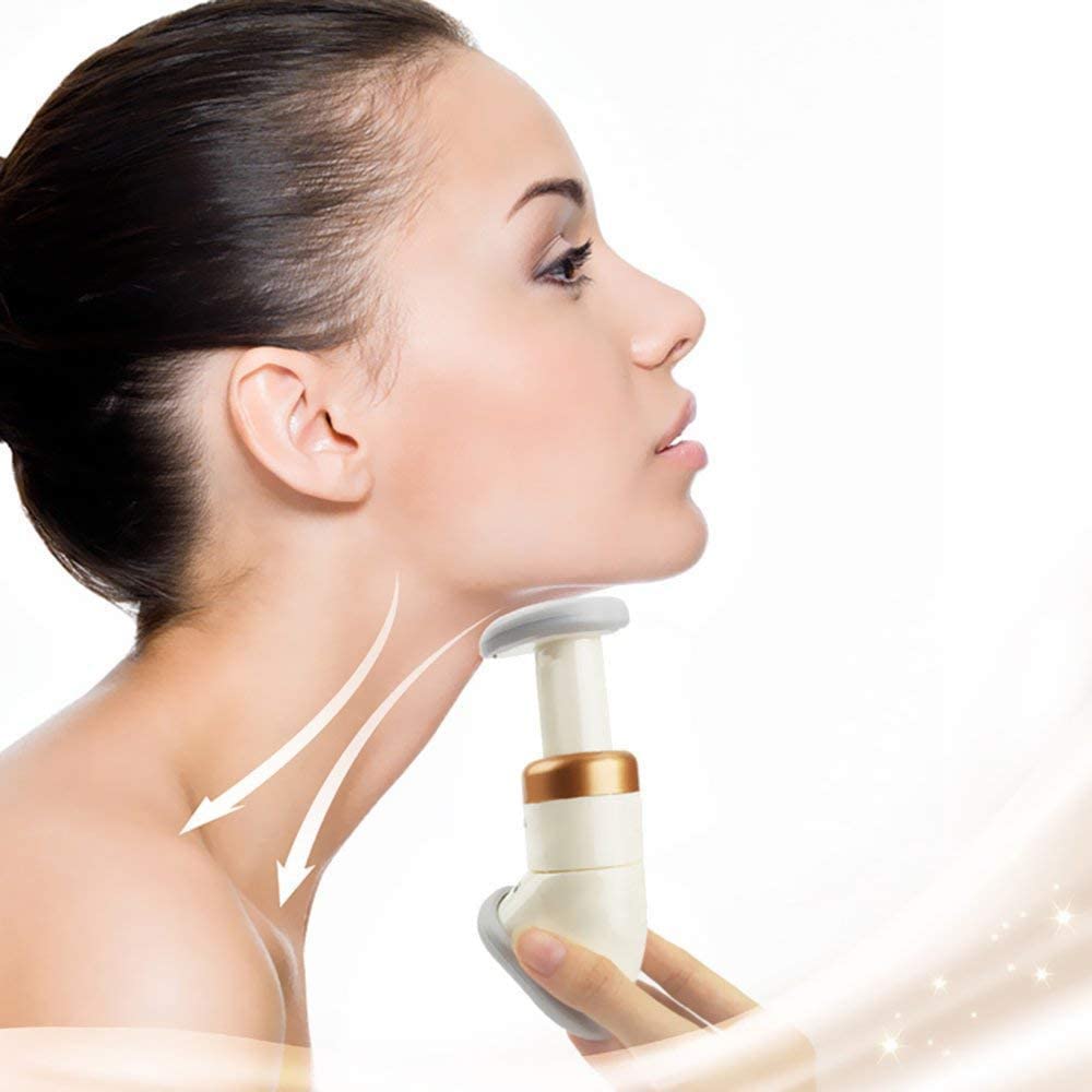 Mq Neckline Slimmer & Toning System, Portable Neck Exerciser Chin Massager To Reduce Double Chin