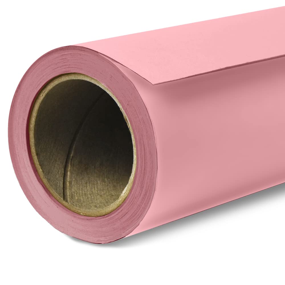 Savage Seamless Paper Photography Backdrop   Color #3 Coral, Size 107 Inches Wide X 36 Feet Long, Backdrop For Youtube Videos, Streaming, Interviews And Portraits   Made In Usa