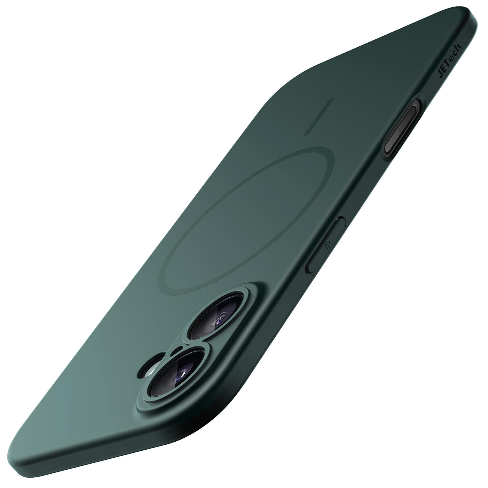 JETech Magnetic Slim Case for iPhone 17 6.3-Inch, Compatible with MagSafe, Ultra-Thin Lightweight Minimalist Phone Cover with Ma