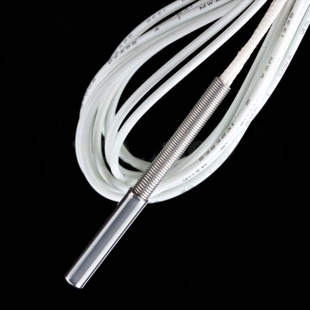 1Piece 3D Printer 500? Thermistor T D500 M3X15Mm Cylindrical High Temperature Sensor 500? K500 Thermocouple Sensor Compatible Wi