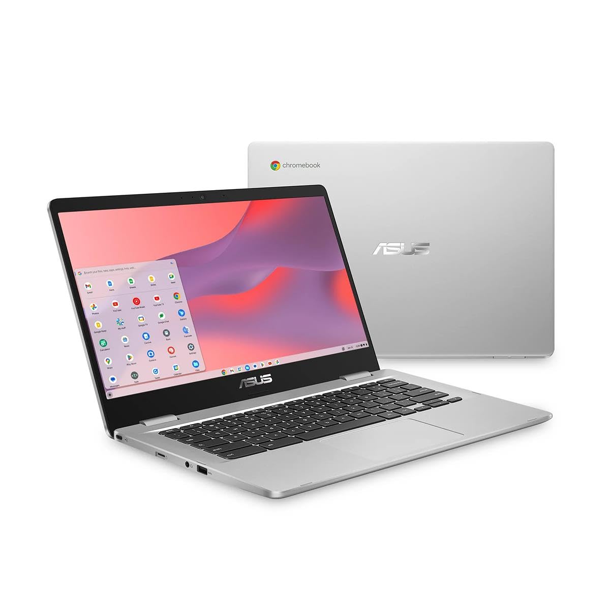 14Celeron N4020 4G CRM OS|ASUS ChromeBook  Silver No Touch Screen 14 FHD (1920 x 1080) 16:9, AntiGlare, 250nits Intel Celeron