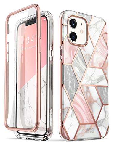 iBlason Cosmo Series Designed for iPhone 12 Mini Case (2020), Slim FullBody Stylish Protective Case with Builtin Screen Prote