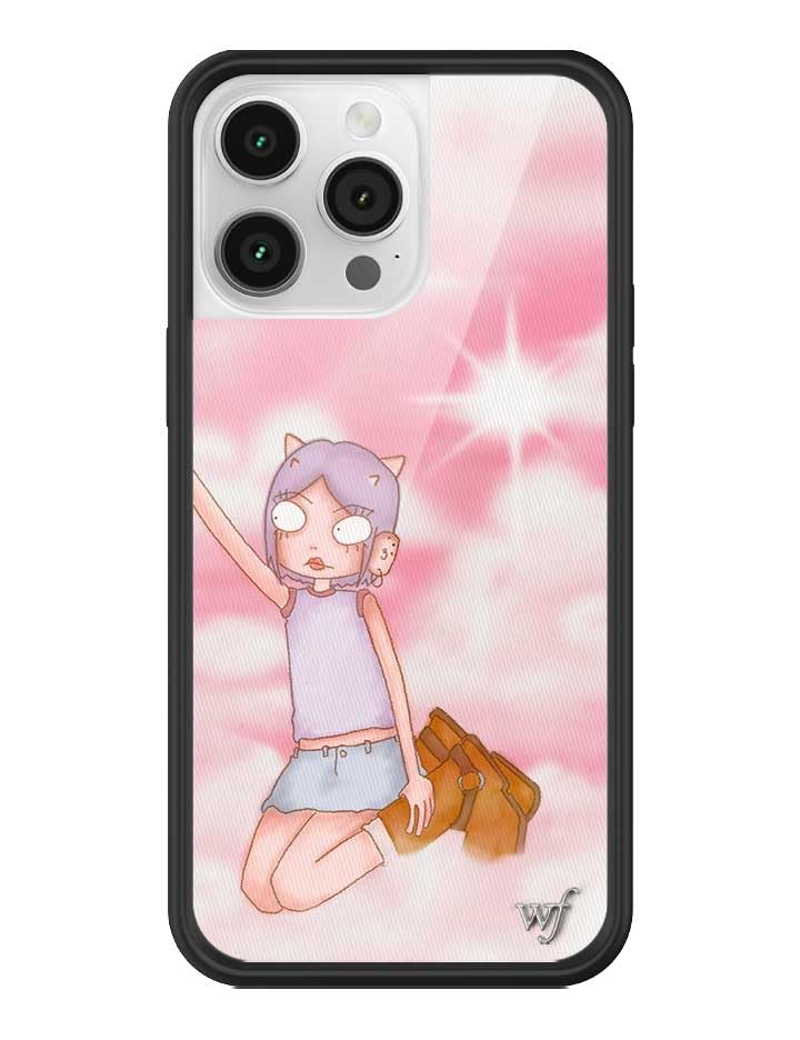 Wildflower Cases - Compatible with iPhone 14 Pro Max | Protective Black Bumper, 4ft Drop Test Certified, Women Owned Small Busin