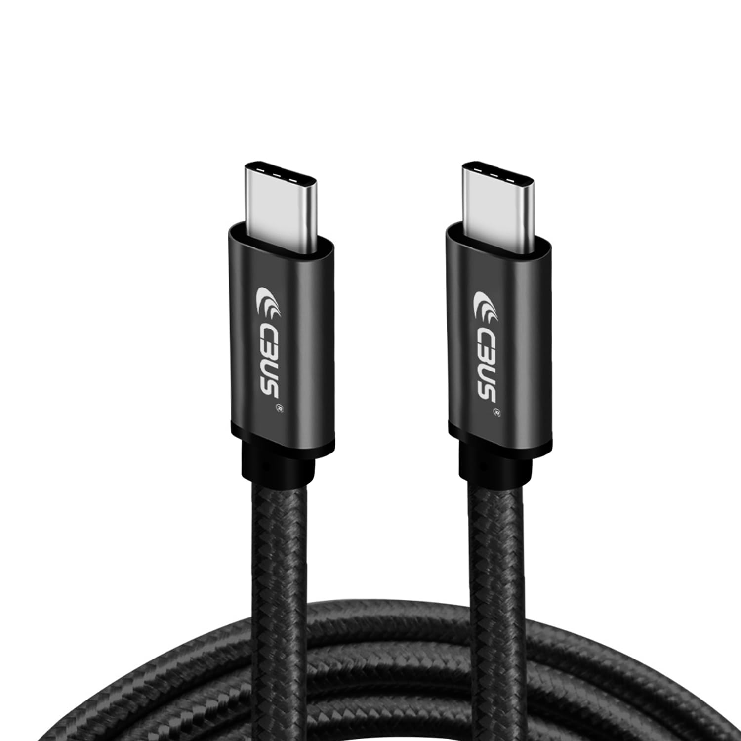 Cbus 10Ft Heavy Duty Braided Usb C To C Fast Charging Cable For Samsung, Lg, Motorola, Google Pixel, Oneplus, Tcl & More (Black,