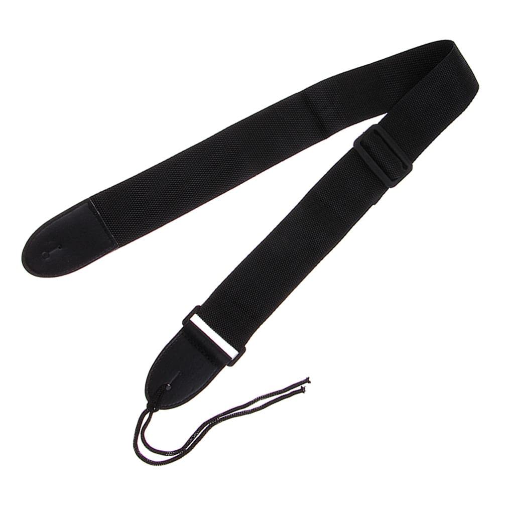 MERISHOPP Adjustable Guitar Strap Bass Belt for Acoustic Guitar Bass Accessory 44.09inch Black|Musical Instruments & Gear | Guit