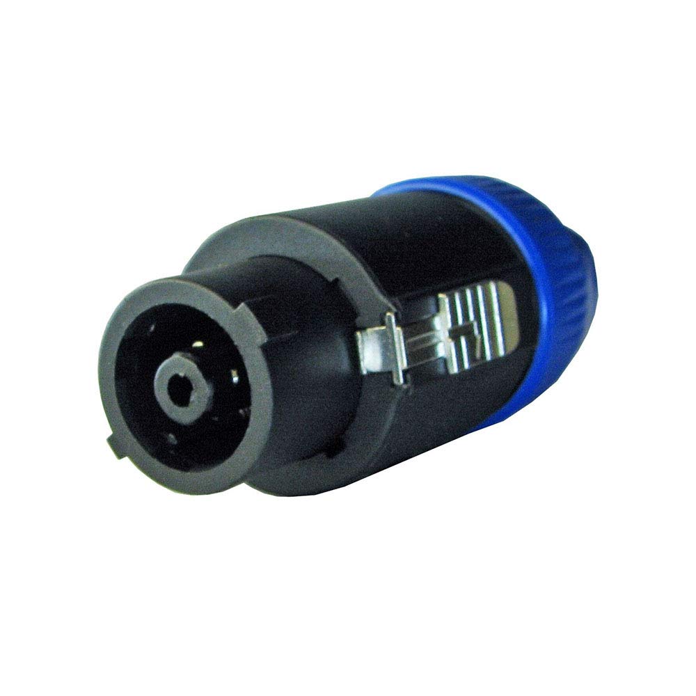 Wixine 4Pcs 8 Pole Conductor Pin Speakon Compatible Pa Speaker Wire Cable End Connector Plugs