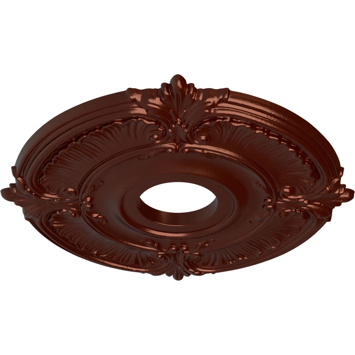 Ekena Millwork Cm18Atacsdecorative Ceiling Medallions Modeled After Original Historical Patterns & Designs, Antique Copper