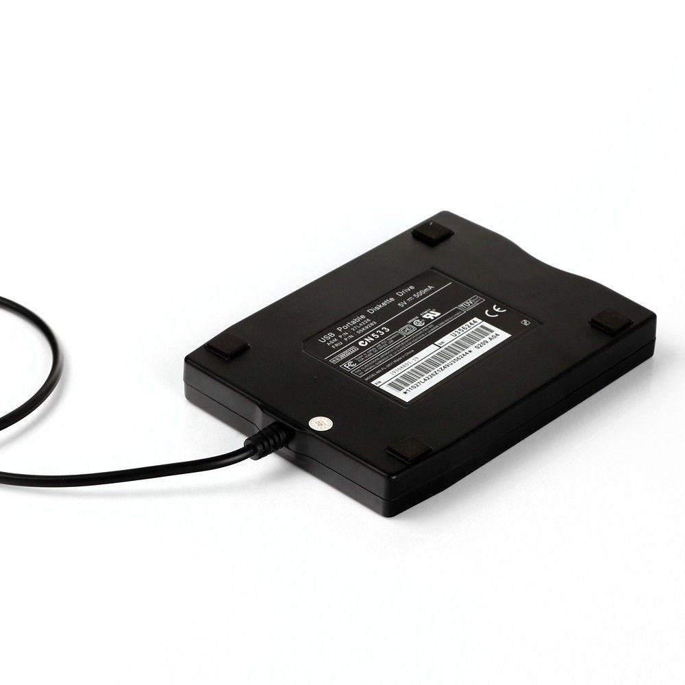axGear 3.5 inch USB External Floppy Disk Drive 1.44 MB FDD Reader Writer